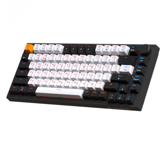 Клавіатура GamePro MK160B Hot-Swap Red Swich RGB USB UA Black (MK160B)