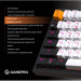 Клавіатура GamePro MK160B Hot-Swap Red Swich RGB USB UA Black (MK160B)