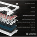 Клавіатура GamePro MK170B Hot-Swap Red Swich RGB USB UA Black (MK170B)