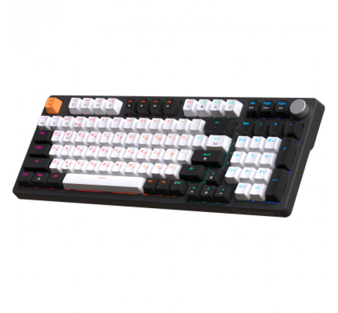 Клавіатура GamePro MK170B Hot-Swap Red Swich RGB USB UA Black (MK170B)