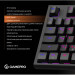 Клавіатура GamePro MK180B Hot-Swap Red Swich RGB USB UA Black (MK180B)