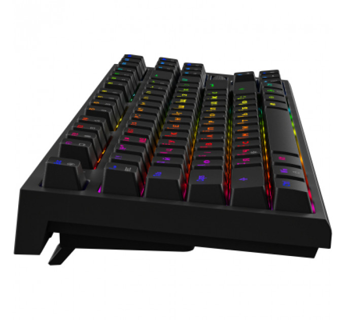 Клавіатура GamePro MK180B Hot-Swap Red Swich RGB USB UA Black (MK180B)
