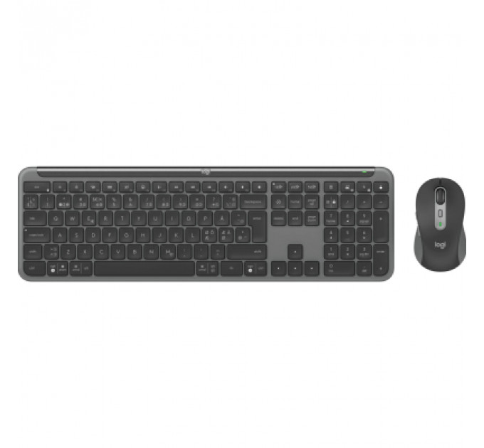 Комплект Logitech MK950 Bluetooth/Wireles UA Graphite (920-012490)
