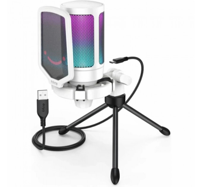 Мікрофон Fifine A6TW USB White (A6TW)