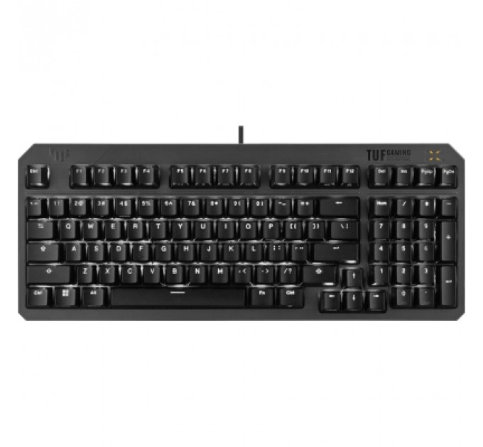 Клавіатура ASUS TUF Gaming K3 Gen II Opti-Mech RGB Red Switches USB UA Black (90MP0390-BKMA00)
