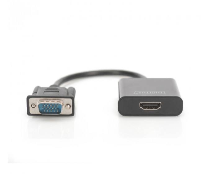 Перехідник VGA to HDMI (M/F), Full HD Digitus (DA-70473)