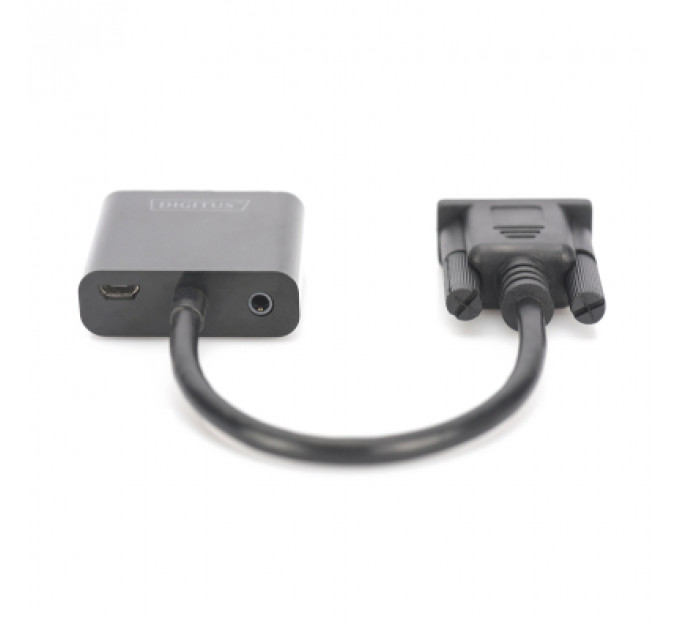 Перехідник VGA to HDMI (M/F), Full HD Digitus (DA-70473)