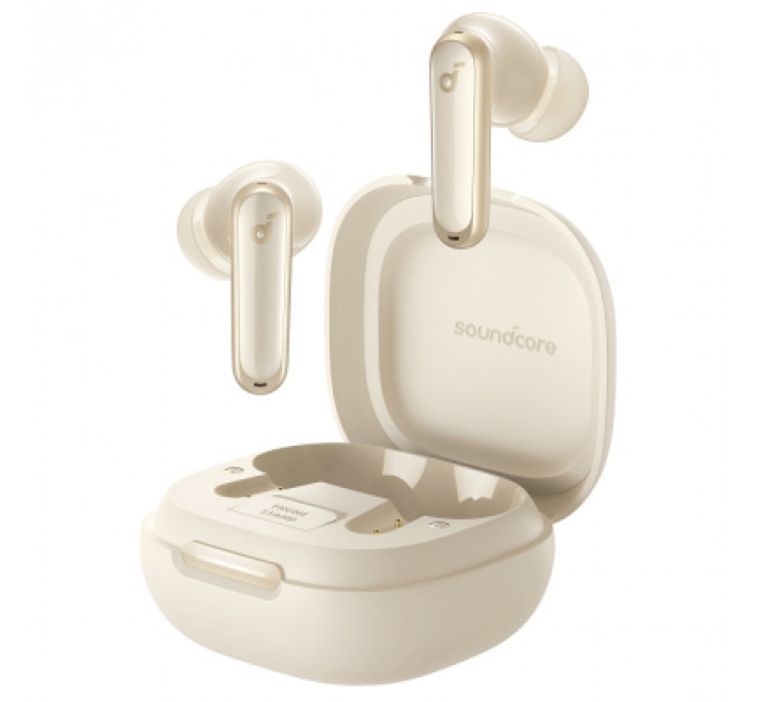 Навушники Anker SoundCore P40i TWS Oat White (A3955G21)