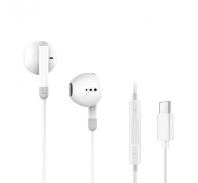 Навушники Ergo VM-730 Type-C Earphones White (VM-730W)