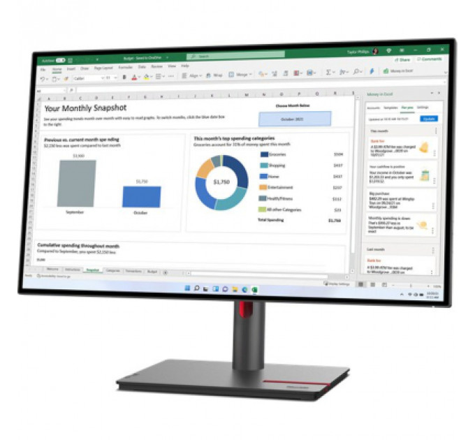 Монітор Lenovo P27q-30 (63A2GAT1UA)