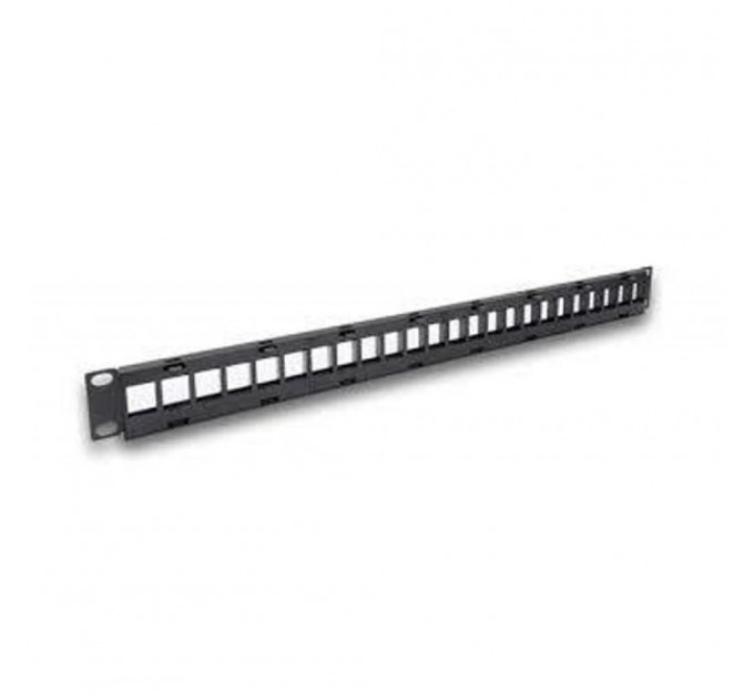 Патч-панель LEGRAND 19" 1U для 24-х модулей Keystone, наборная (632790)