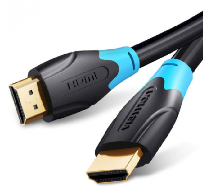 Кабель мультимедійний HDMI to HDMI 8.0m V2.0 4K 60Hz PVC Vention (AACBK)