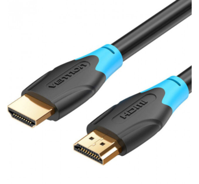 Кабель мультимедійний HDMI to HDMI 8.0m V2.0 4K 60Hz PVC Vention (AACBK)