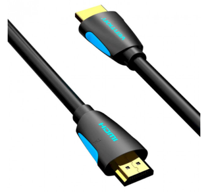 Кабель мультимедійний HDMI to HDMI 15.0m V2.0 4K 30Hz PVC Vention (VAA-M02-B1500)