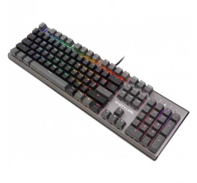 Клавіатура A4Tech FS100 RGB FS Switch USB Stone Black (4711422003925)