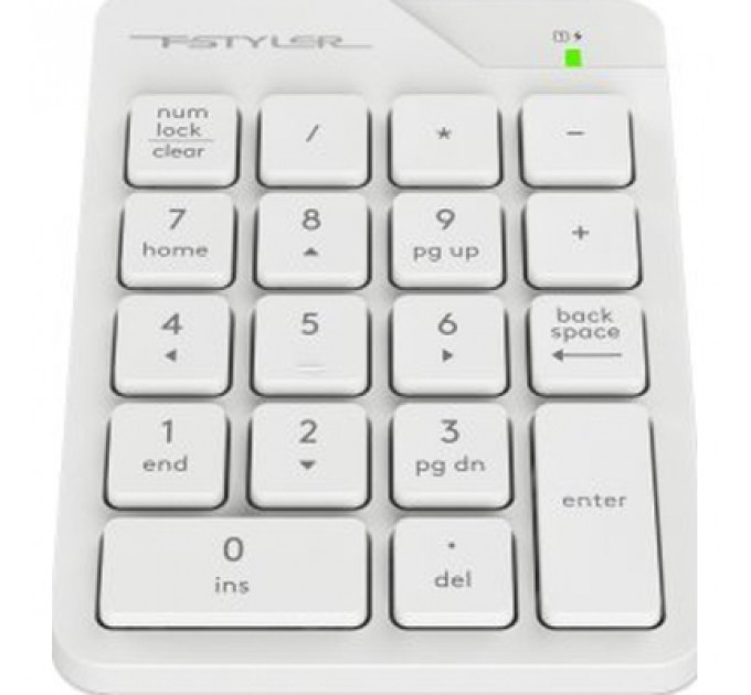 Клавіатура A4Tech FGK21C Wireless White (4711421994057)