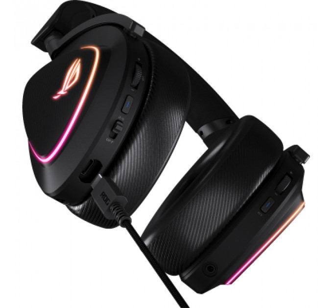 Навушники ASUS ROG Delta II Black (90YH03W0-BHUA00)