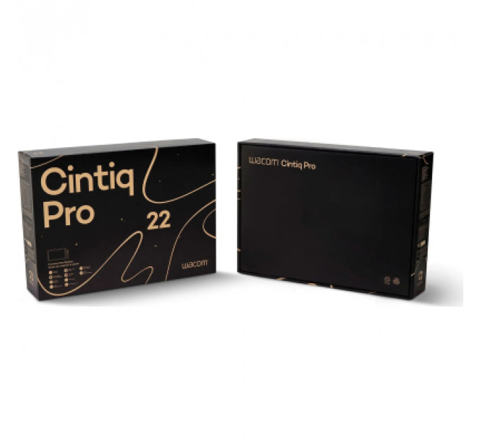 Планшет-монітор Wacom Cintiq Pro 22" з підставкою (DTH227K0B-ST)