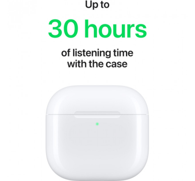 Навушники Apple AirPods 4 with Active Noise Cancellation (MXP93ZE/A)