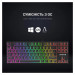 Клавіатура GamePro MK80B RGB Blue Switch USB Black (MK80B)