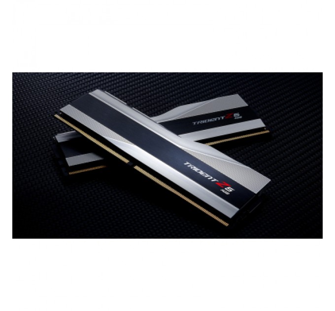 G.Skill Модуль пам'яті для комп'ютера DDR5 32GB (2x16GB) 6000 MHz Trident Z5 NEO RGB Silver G.Skill (F5-6000J3040F16GX2-TZ5RS)