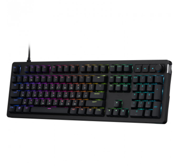 Клавіатура HyperX Alloy Rise PBT HX Red USB UA Black (7G7A3AA)