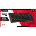 Клавіатура HyperX Alloy Rise 75 PBT HX Red USB UA Black (7G7A4AA)