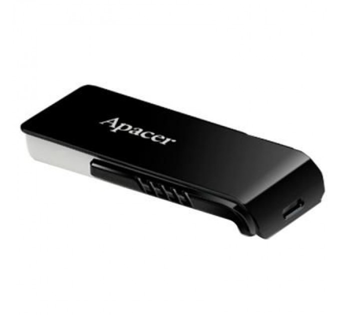USB флеш накопичувач Apacer 64GB AH350 Black RP USB3.0 (AP64GAH350B-1)