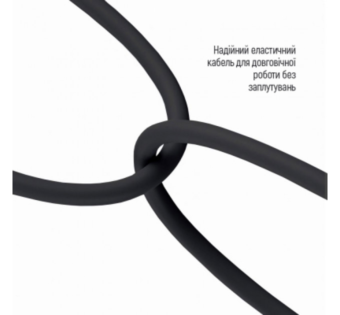 Навушники ColorWay 3.5 mm Wired Earphone Sound Wave Black (CW-WD04BK)