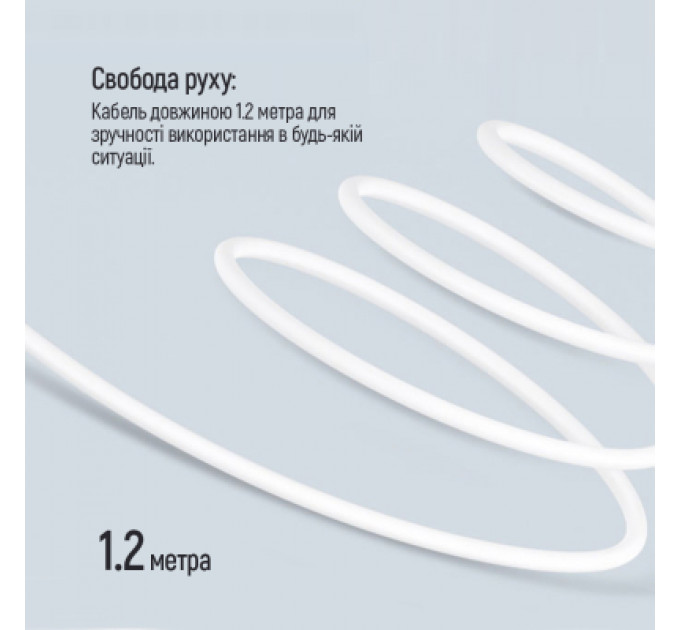 Навушники ColorWay 3.5 mm Wired Earphone Sound Wave White (CW-WD04WT)