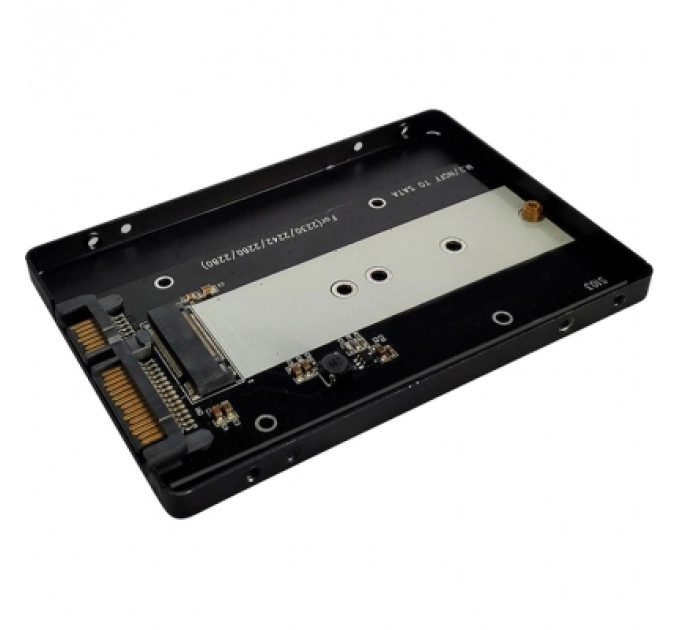 Адаптер Dynamode 2.5'''' SATA to M.2 (NGFF) SSD 22*30mm, 22*42mm, 22*60mm, 22*80mm (S103-1N)