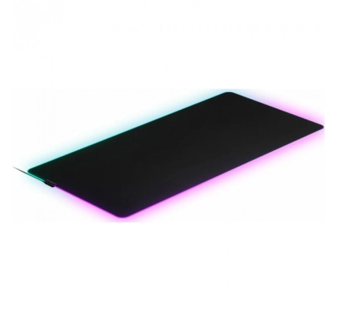 Килимок для мишки SteelSeries QcK Prism Cloth 3XL Etail RGB Black (63512)