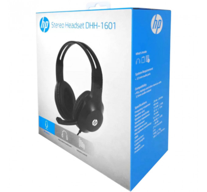 Навушники HP DHH-1601 Black (DHH-1601)