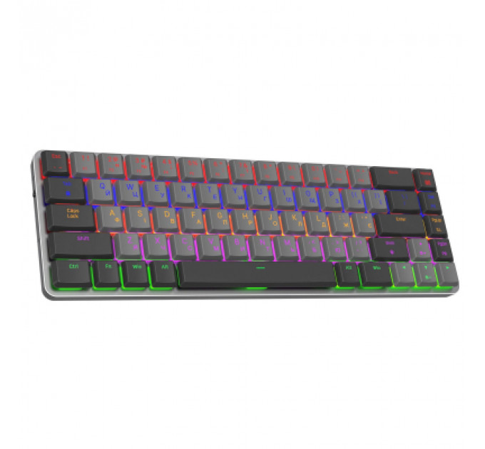 Клавіатура GamePro MK122R Red Swich Low Profile Wireless Dark Gray (MK122R)
