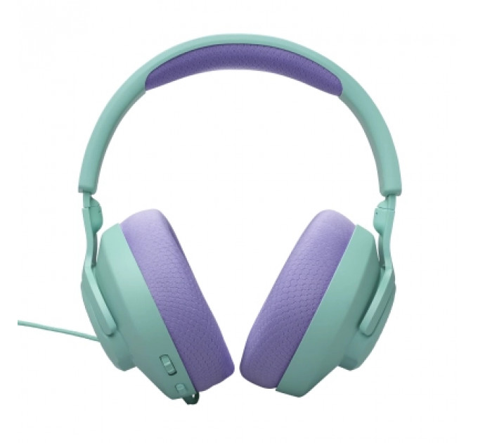 Навушники JBL Quantum 100M2 Cyan (JBLQTUM100M2CYN)
