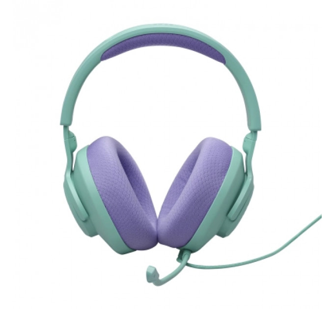Навушники JBL Quantum 100M2 Cyan (JBLQTUM100M2CYN)