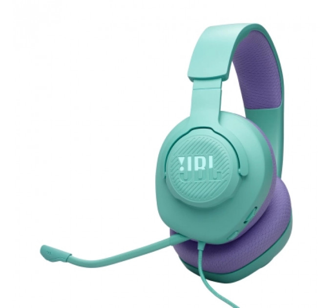 Навушники JBL Quantum 100M2 Cyan (JBLQTUM100M2CYN)