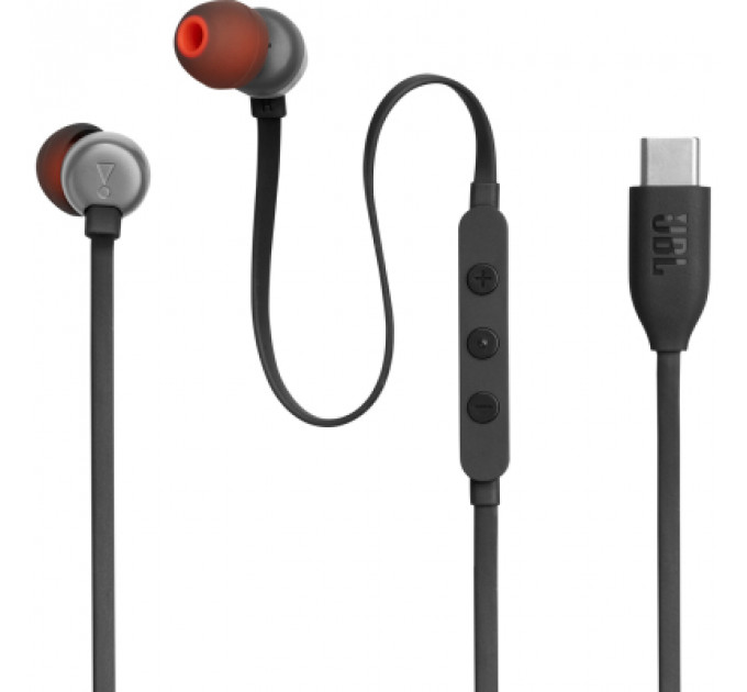 Навушники JBL Tune 310C USB-C Black (JBLT310CBLK)