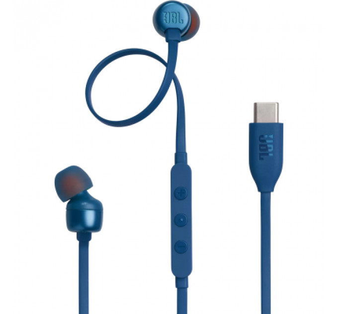Навушники JBL Tune 310C USB-C Blue (JBLT310CBLU)