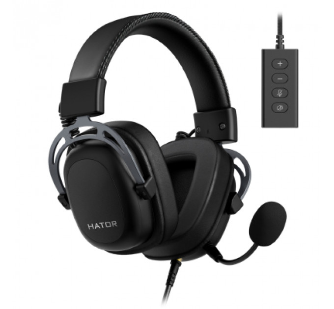 Навушники Hator Hypergang 2 USB 7.1 Titanium Edition (HTA-945)