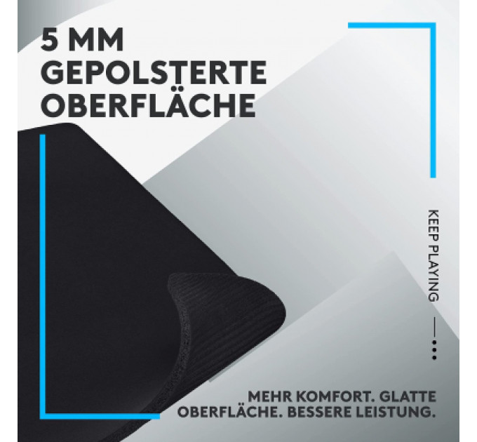 Килимок для мишки Logitech G740 Gaming Mouse Pad Black (943-000806)