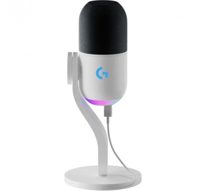 Мікрофон Logitech Yeti GX Dynamic RGB Gaming Mic with Lightsync Off-White (988-000576)