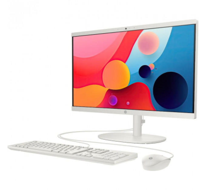 Комп'ютер HP 22-dg0000ua AiO / i3-N300, 8, 512, WiFi, Cam, K&M (AE0P1EA)