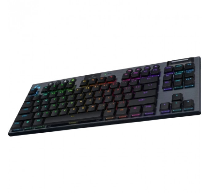 Клавіатура Logitech G915 TKL X Lightspeed Switch-Tactile Wireless/Bluetooth/USB UA Black (920-012721)