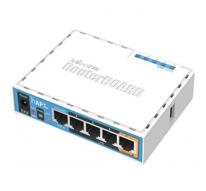 Маршрутизатор Mikrotik hAP ac lite (RB952UI-5AC2ND)
