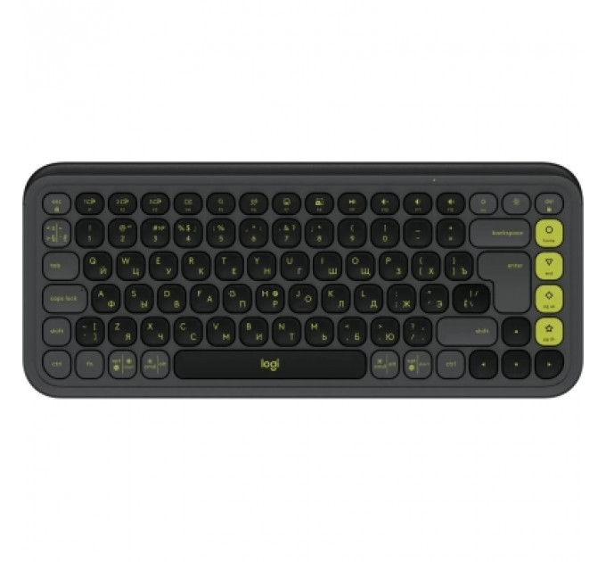Клавіатура Logitech POP Icon Keys Bluetooth UA Graphite (920-013157)