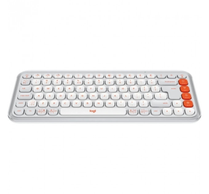 Клавіатура Logitech POP Icon Keys Bluetooth UA Off-White (920-013072)