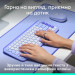 Клавіатура Logitech POP Icon Keys Bluetooth UA Lilac (920-013074)