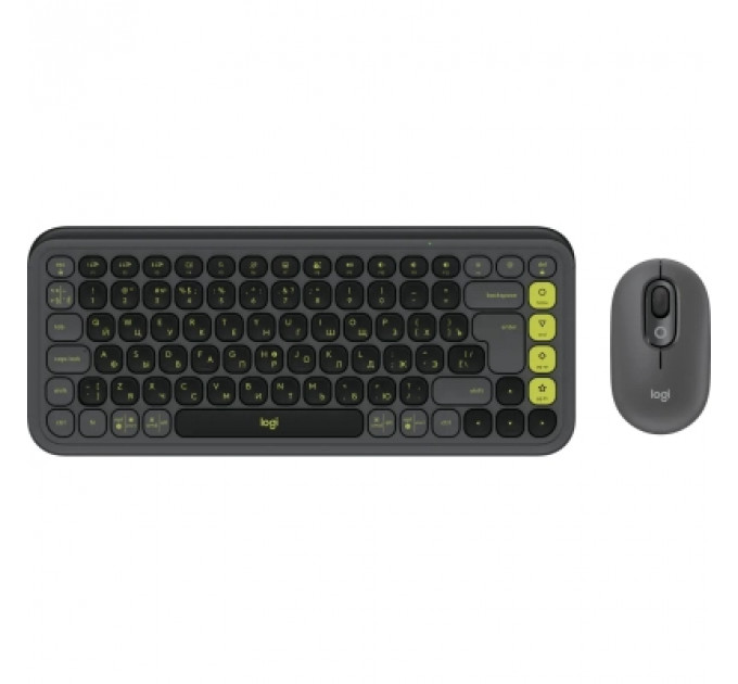 Комплект Logitech POP Icon Combo Bluetooth UA Graphite (920-013156)