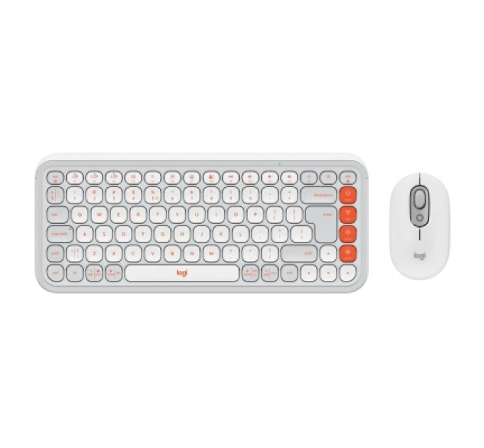 Комплект Logitech POP Icon Combo Bluetooth UA Off-White (920-013141)